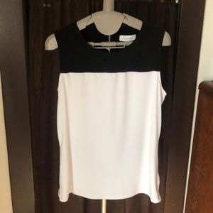 Calvin Klein sleeveless blouse
